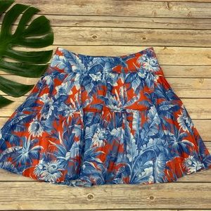 J.Crew Rio tropical floral Ratti tiered mini skirt